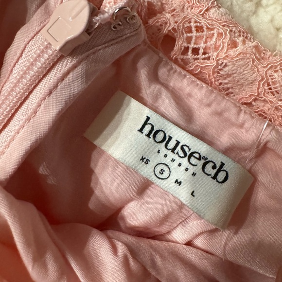 Blush Lace Sweetheart Mini Dress 🌸 - Picture 5 of 9